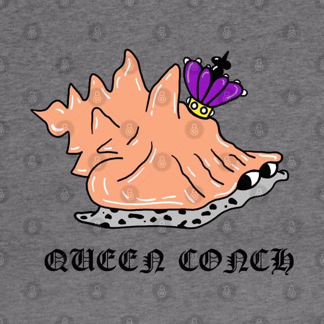 Queen Conch Snail by SNK Kreatures